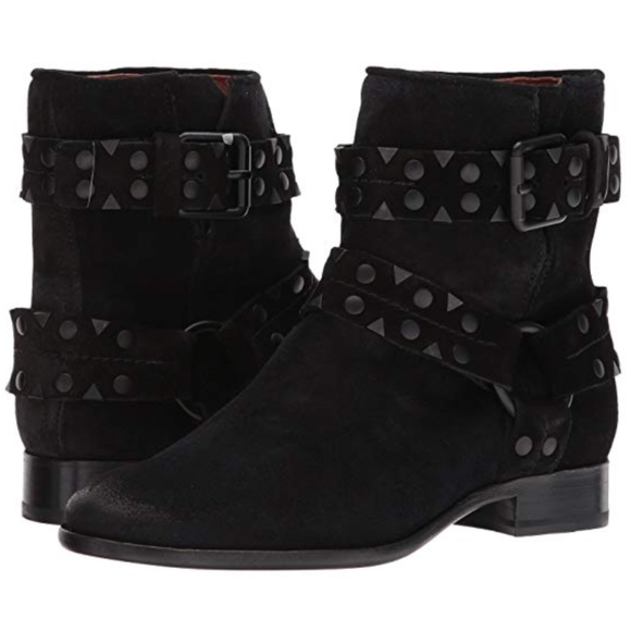 Frye Shoes - FRYE | NEW Suede Carly Studded Short Boots 7B